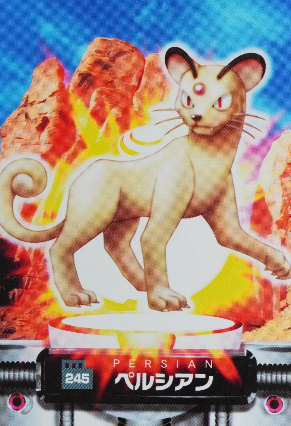 NM Pokemon Zukan Card Persian 245 Nintendo Advance Generation Japanese P1430