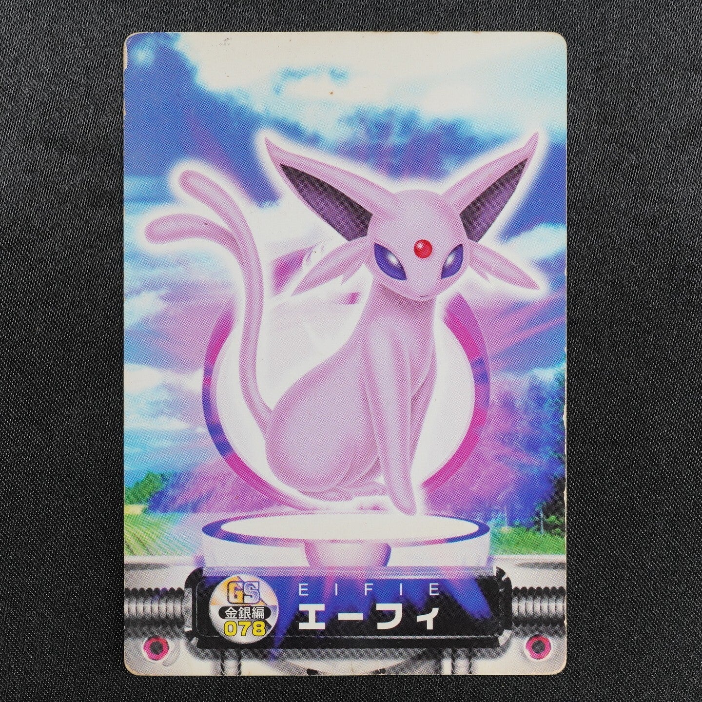 Pokemon Zukan Card Espeon 078 Nintendo Advanced Generation Japanese F8204
