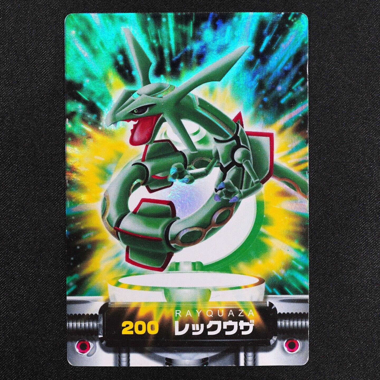Pokemon Zukan Card Rayquaza 200 Nintendo Advance Generation Japanese F4237