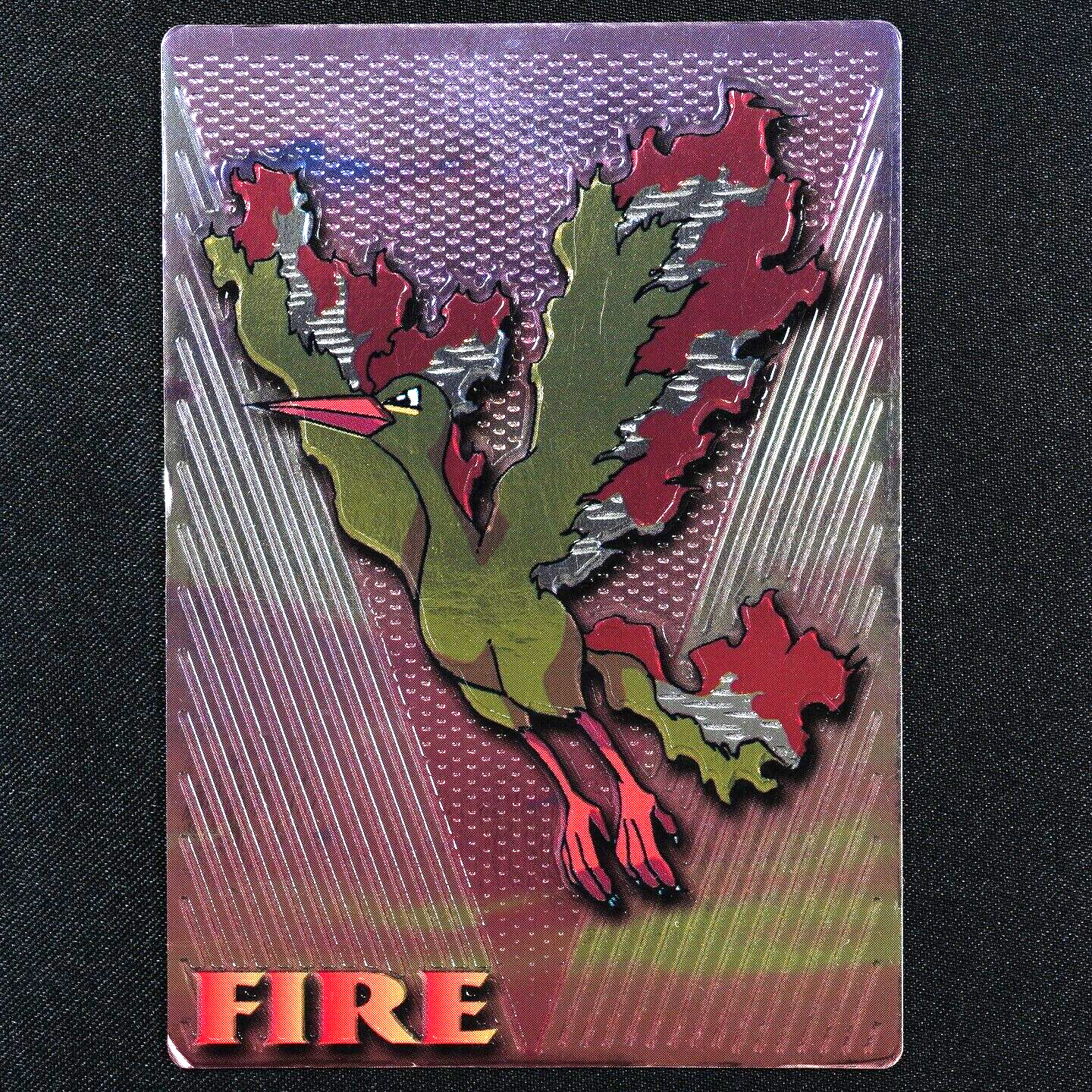 Pokemon Card Moltres Meiji Get Card Nintendo Holo Japanese F3131