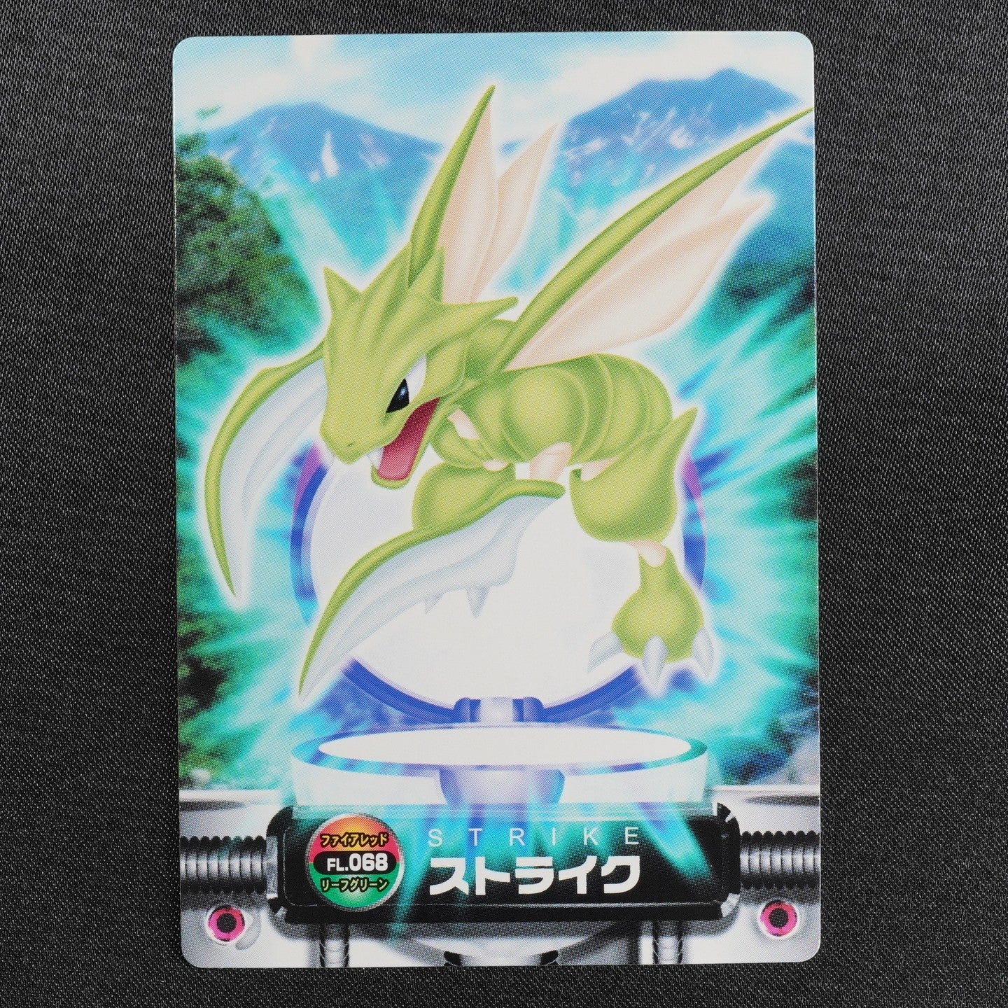 NM Pokemon Zukan Card Scyther FL.068 Nintendo Advance Generation Japanese F9335