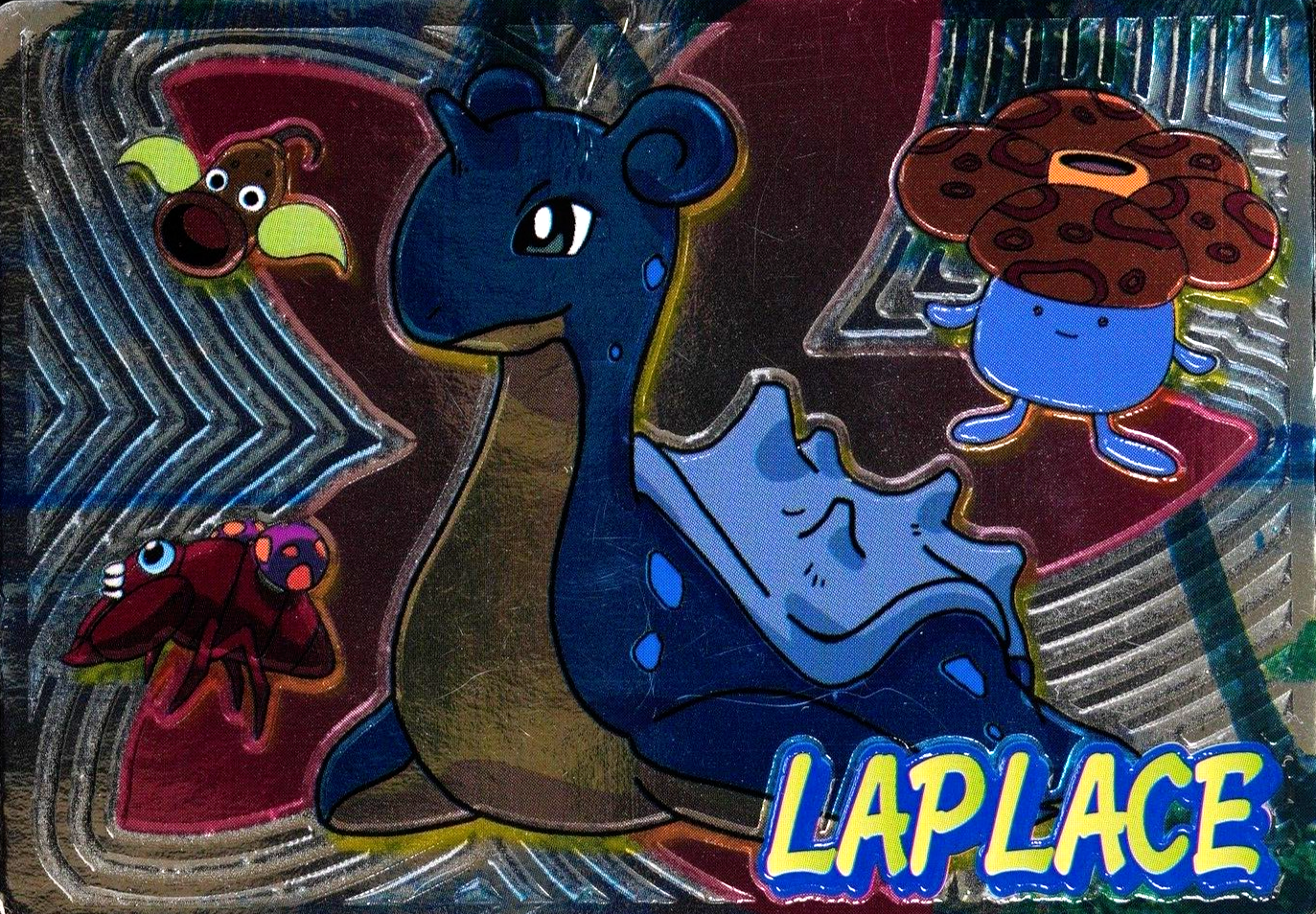 Pokemon Card Lapras Nintendo Meiji Get Card Super Collection Japanese F4267