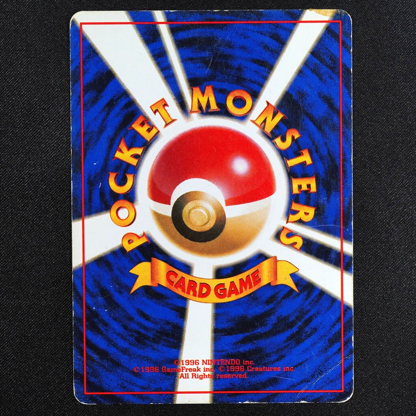 Pokemon Card Zapdos 145 Nintendo 1996 HP80 Japanese F4305