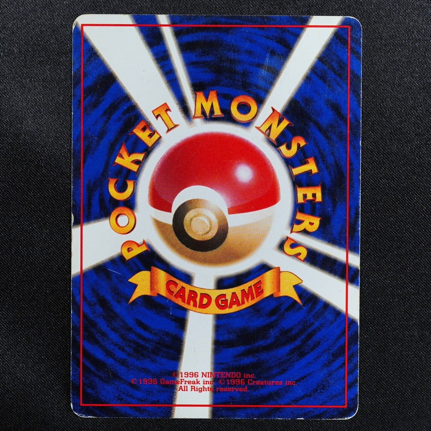 Pokemon Card Giovanni's Magikarp 129 Nintendo 1996 HP30 Japanese F5003