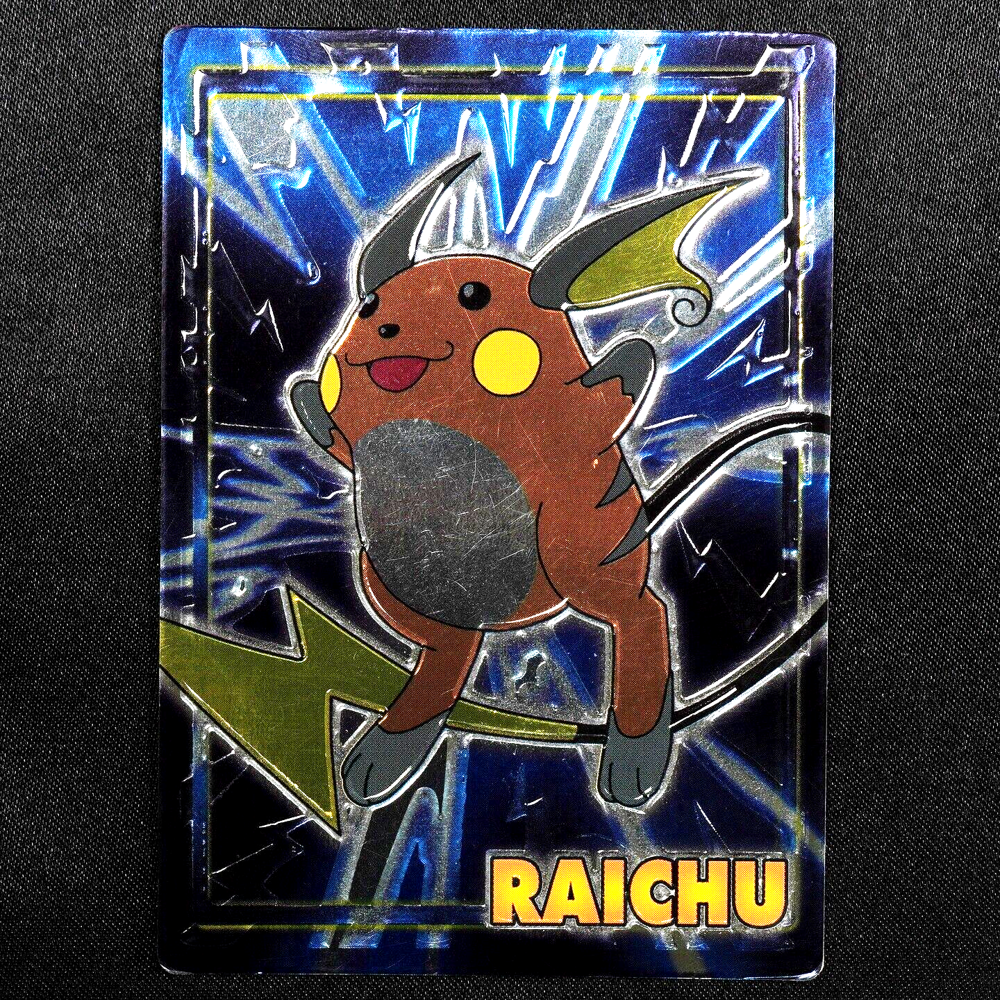 Pokemon Card Raichu Nintendo Meiji Get Card Super Collection Japanese F5005