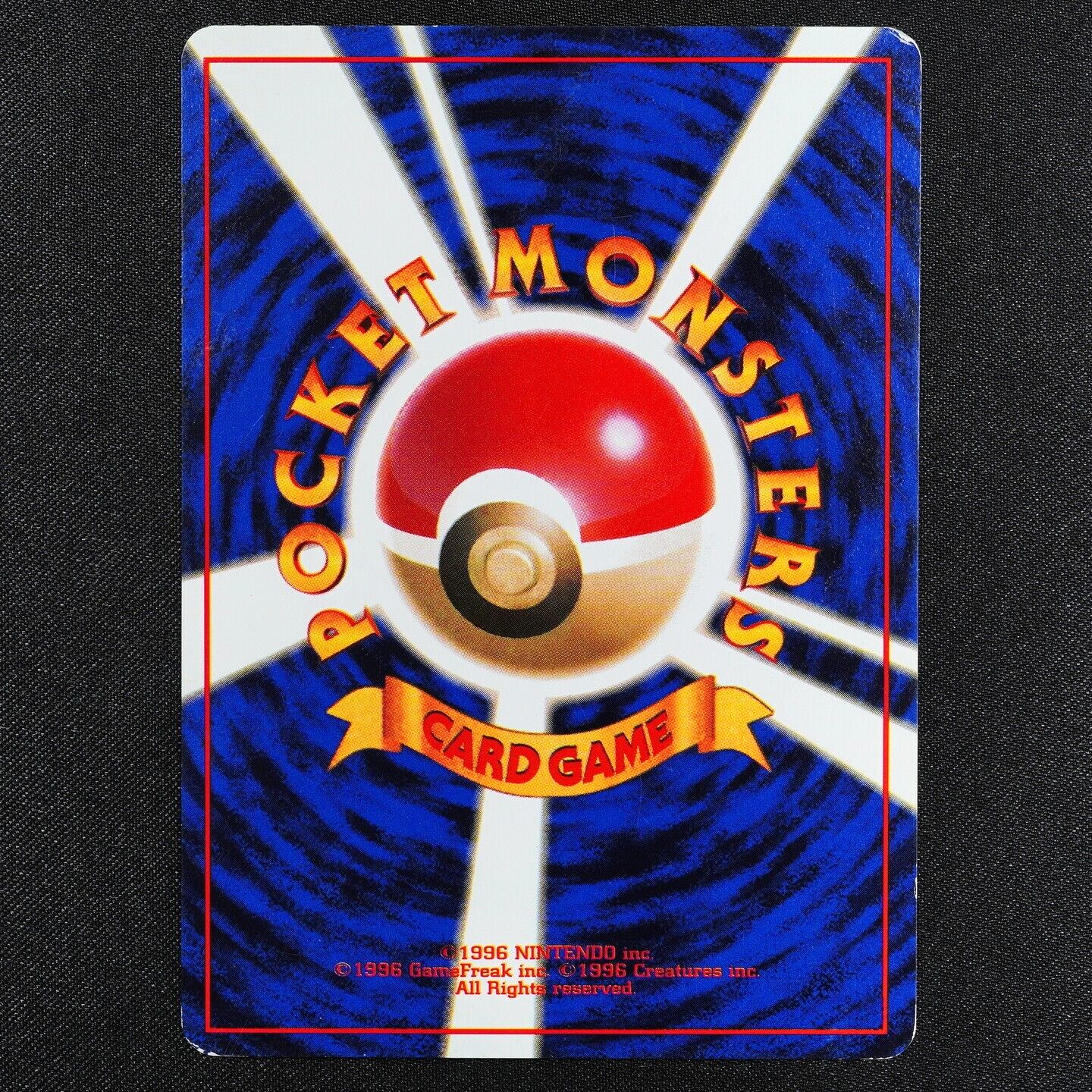Pokemon Card Dark Rapidash 078 Nintendo 1996 HP60 Japanese F4058