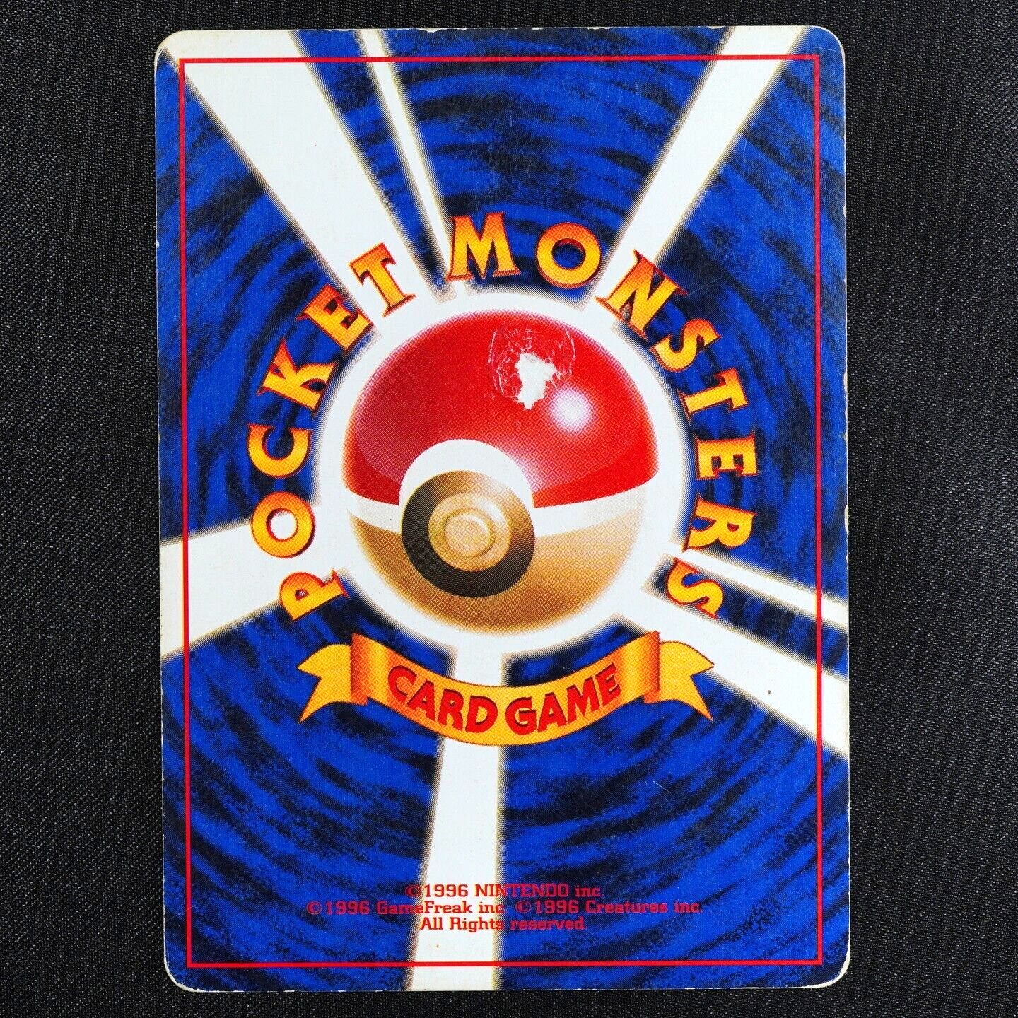 Pokemon Card Dark Weezing 110 Nintendo 1996 HP60 Stage 1 Japanese F4285