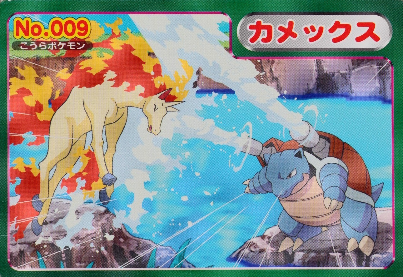 Pokemon Card Blastoise 009 Nintendo Advanced Generation Japanese F8213