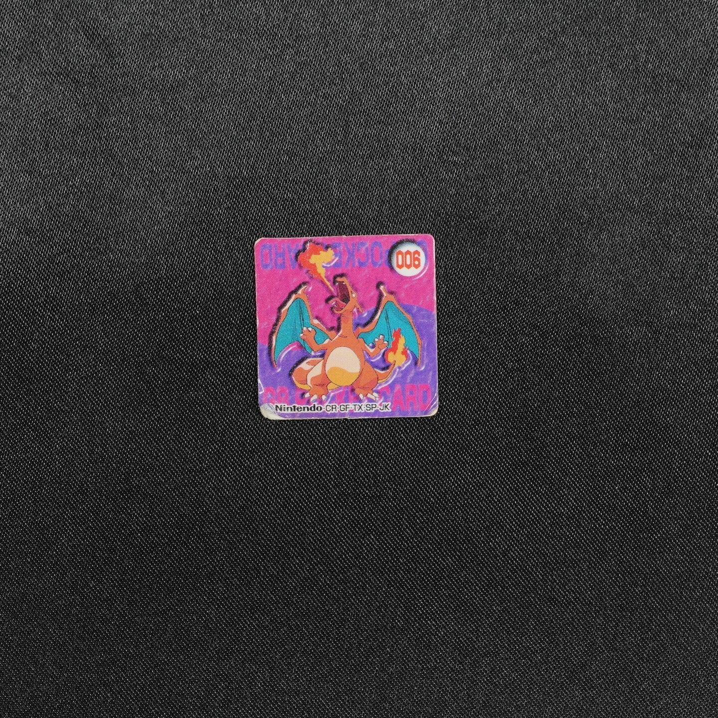 Pokemon Card Charizard 006 Bros Mini Monster Battle Card Square Japanese F8297