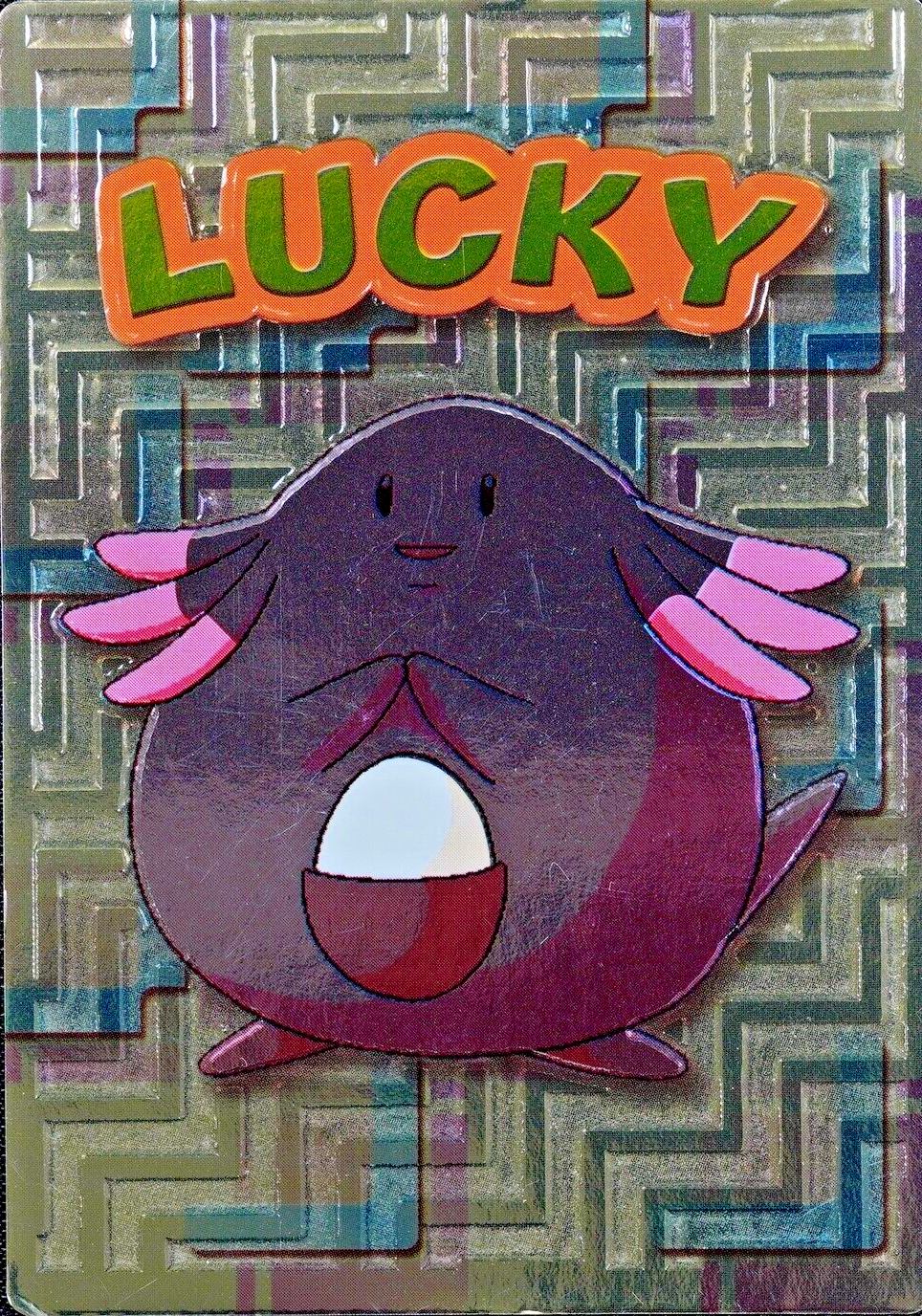Pokemon Card Chansey Meiji Get Card Super Collection Nintendo Japanese F3014