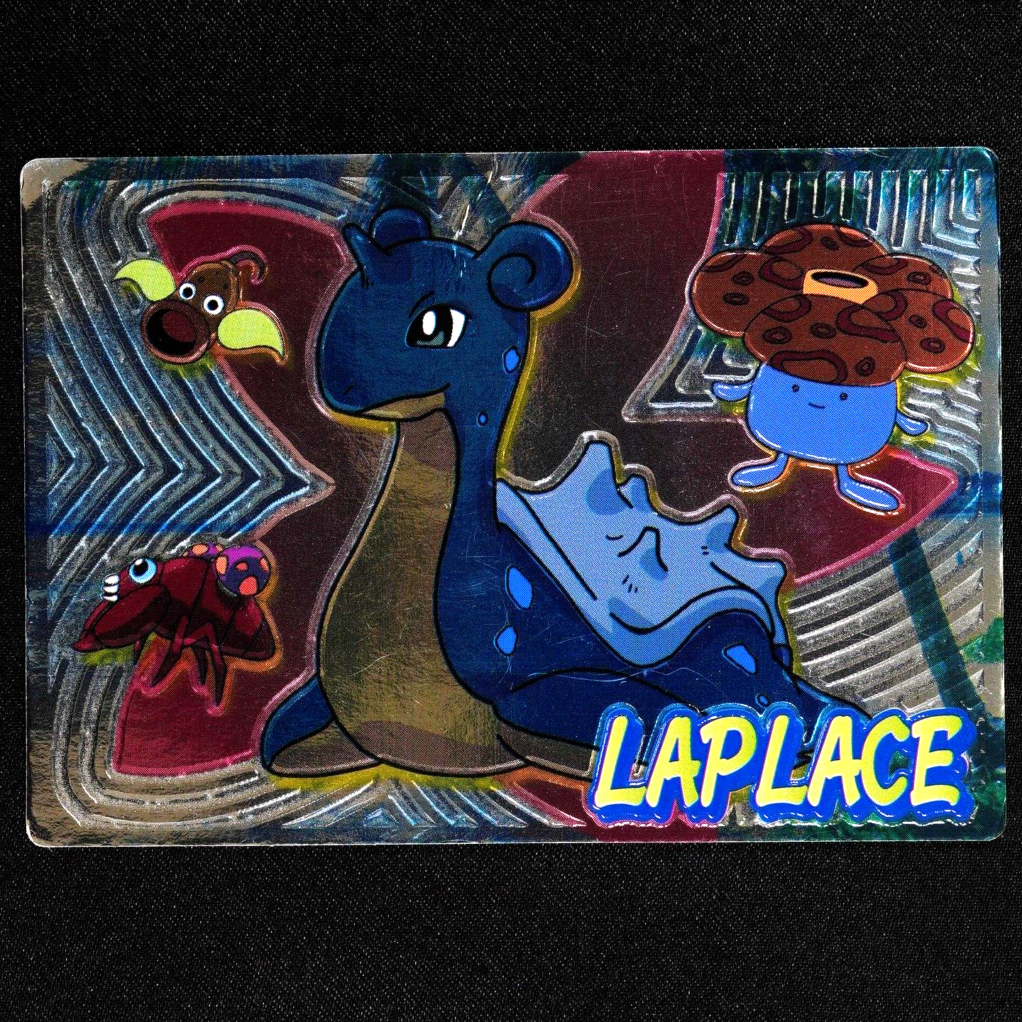 Pokemon Card Lapras Nintendo Meiji Get Card Super Collection Japanese F4267