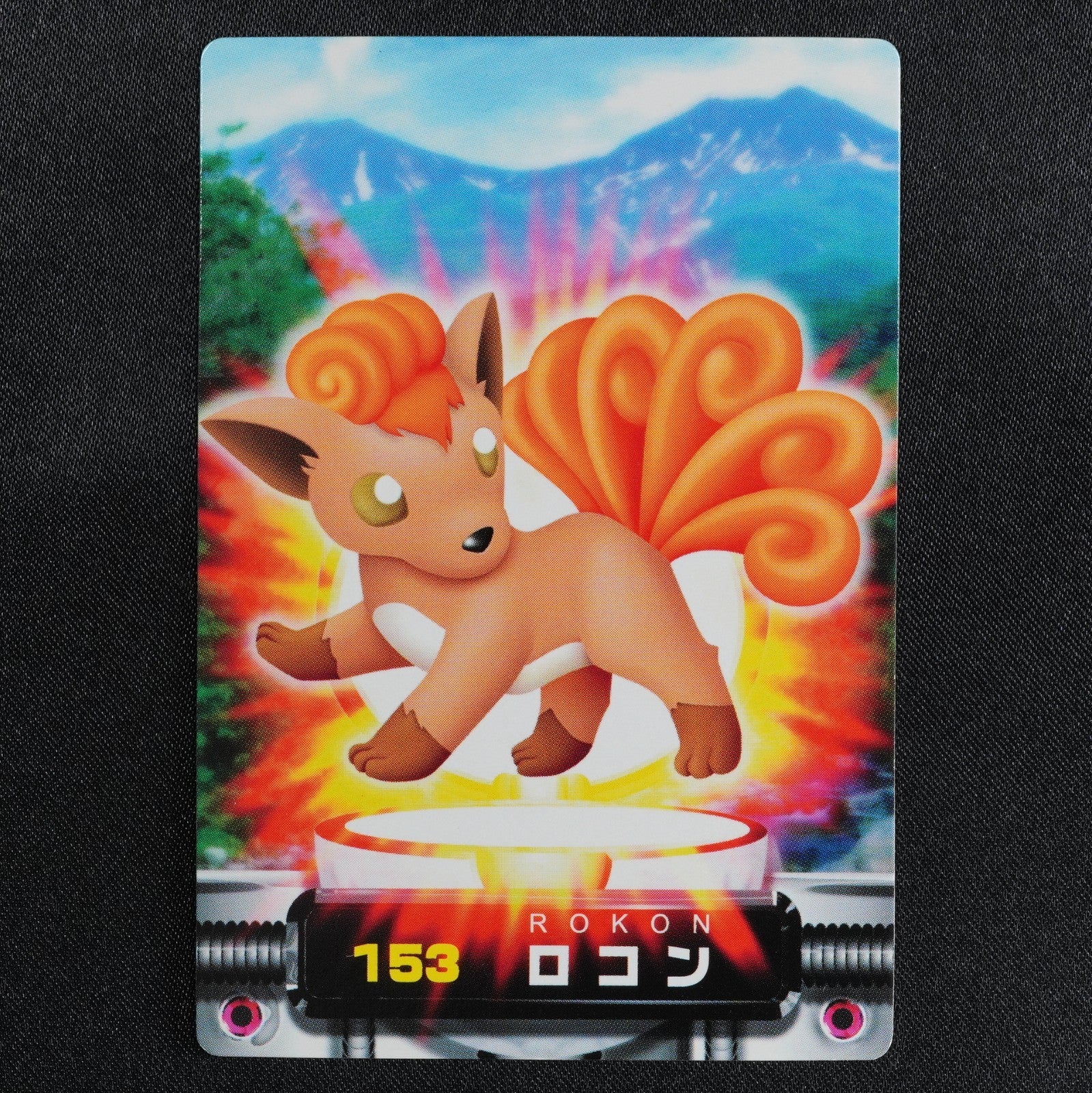 NM Pokemon Zukan Card Vulpix 153 Nintendo Advance Generation Japanese P1443