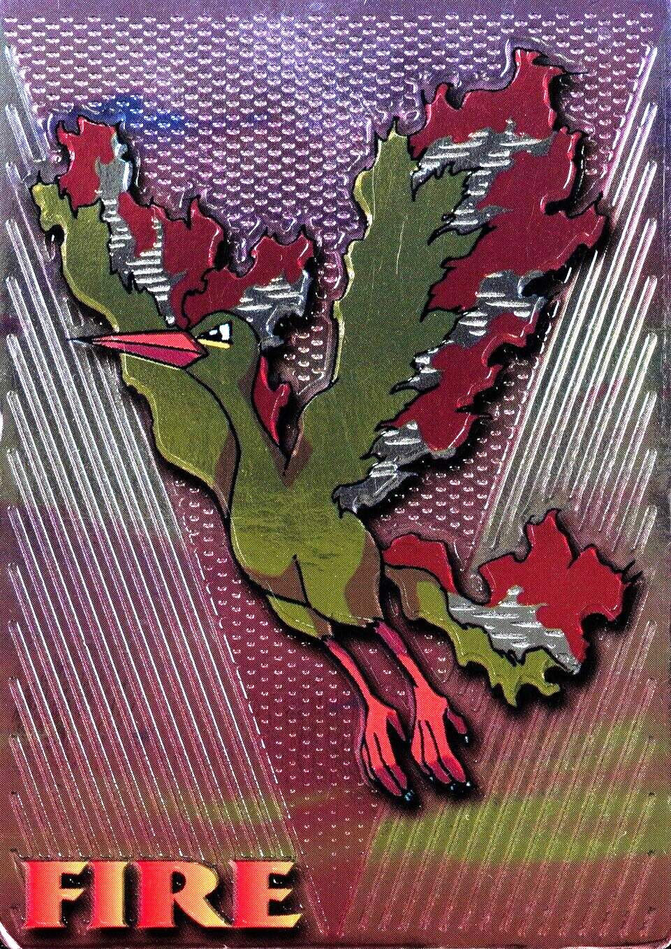 Pokemon Card Moltres Meiji Get Card Nintendo Holo Japanese F3131